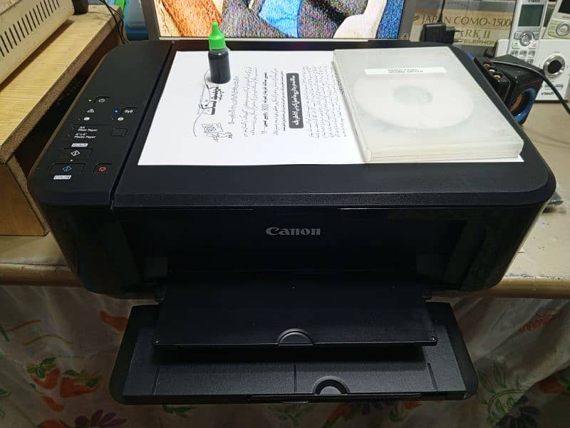 Canon MG3600 Bk & White Inkjet Printer with Wifi scanner. 1