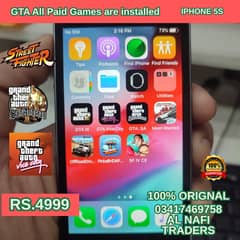 Apple iPhone 5S Non PTA 100% Orignal (Gaming)