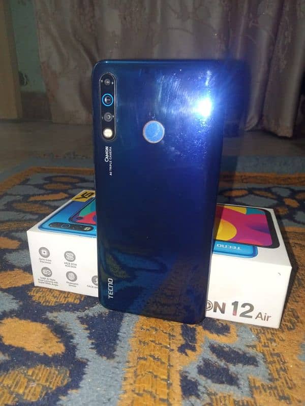 tecno camon 12 air 4gp and 64 gp 1