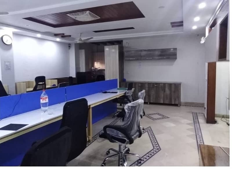 Area 2000 Square Commercial Corporate Office Available For Rent In Maulana Shaukat Ali Road Faisal Town Lahore 0