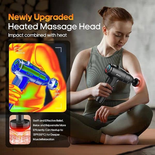 AERLANG Percussion Massage Gun, Deep Tissue Massager 1