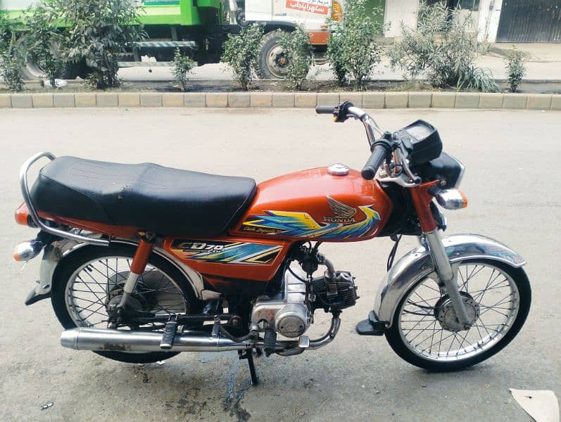 Honda CD 70 2021 model 2