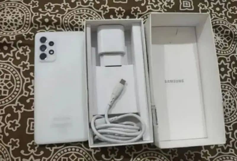 Samsung a72 with complete box 6