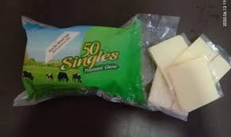 Adams' cheddar cheese 50 slices. Rs:1850 0