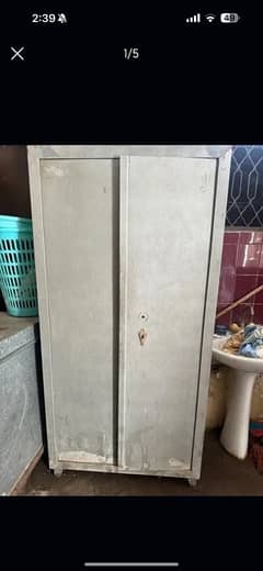 steel cupboard