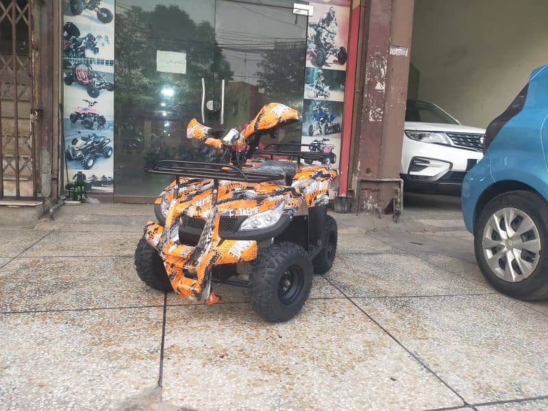 124cc Dashing Look Atv Quad 4 Wheels Bikes Delivery In All Pakistan 2