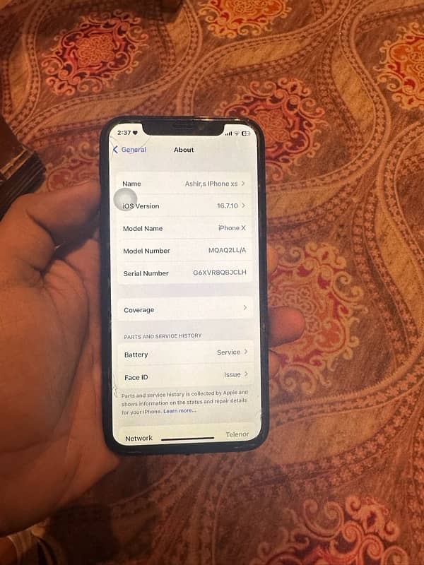 IPhone X Pta approved 64gb Panel chnge 4