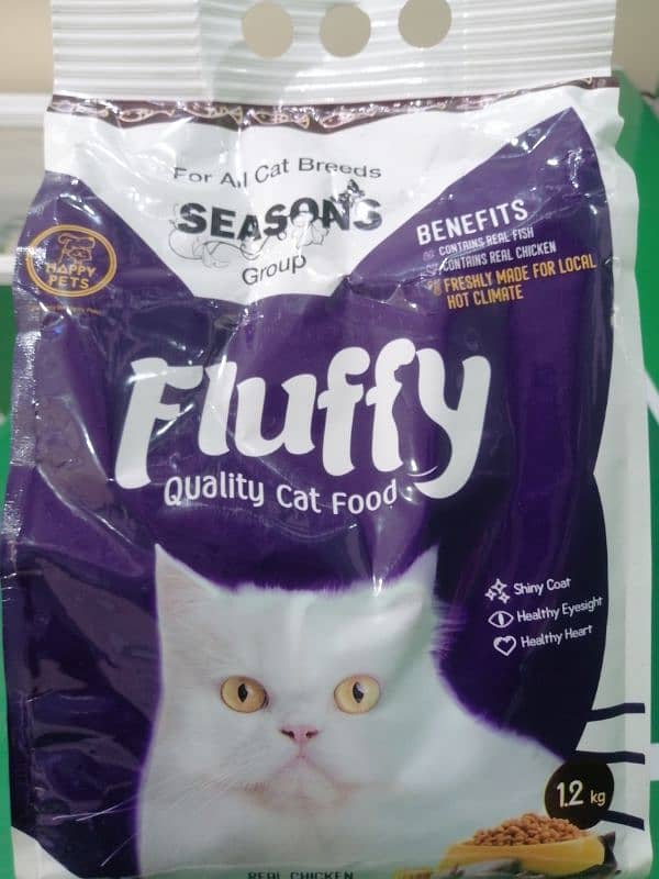 Dog Food adult+ Puppy+ Fluffy cat food 1