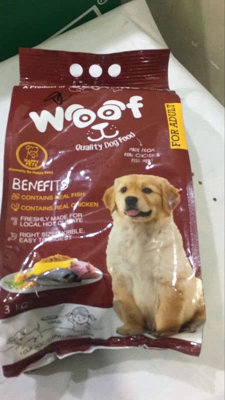 Dog Food adult+ Puppy+ Fluffy cat food 3