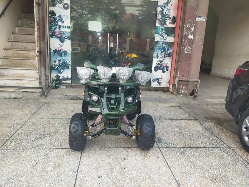 Double Disk Breaks 125cc Hammer Jeep Atv Quad Bike Delivery In All Pak 2