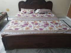 King size Bed and trolly For Sale