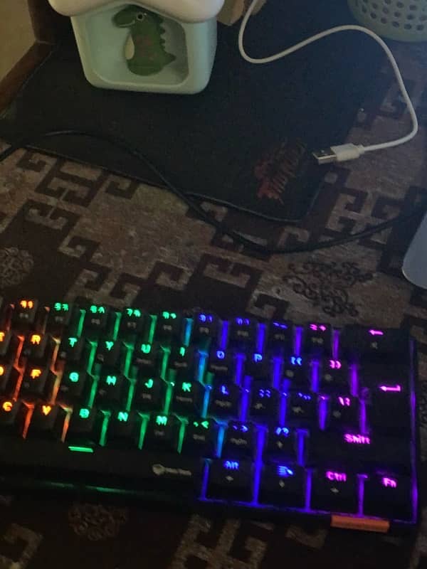 Rgb machenical gaming keyboard 60% size urgent sale | discount possibl 0