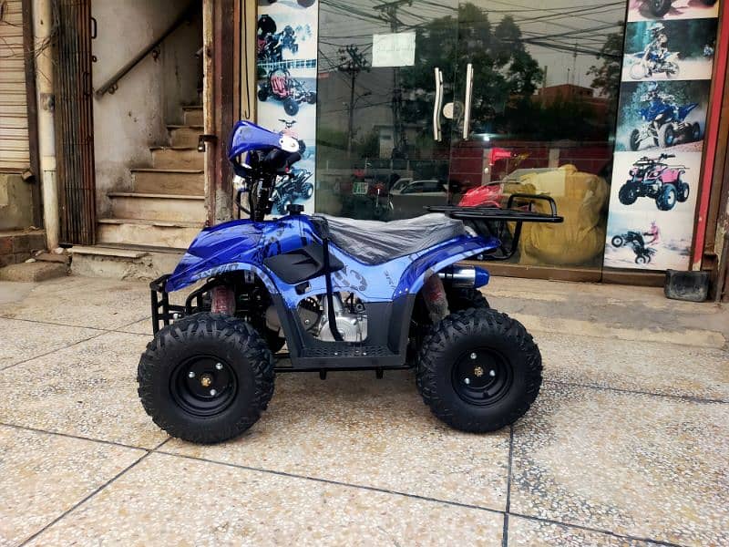 110cc Zero Metre Atv Quad 4 Wheels Bikes Delivery Pakistan 5