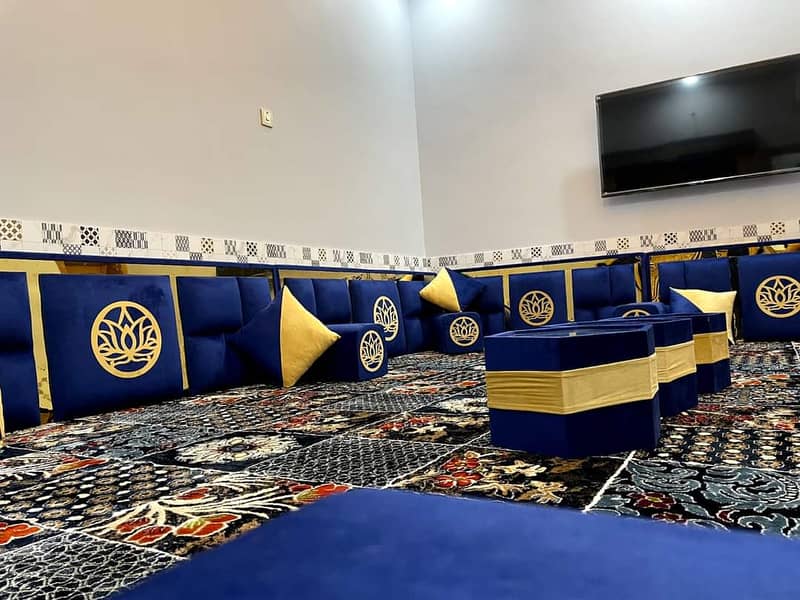 Arabic Majlis Sofa /Arbi Majlis | Saudi Majlis | Hujra Bethak | Sofa 1