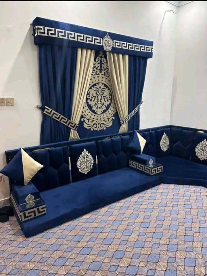 Arabic Majlis Sofa /Arbi Majlis | Saudi Majlis | Hujra Bethak | Sofa 3