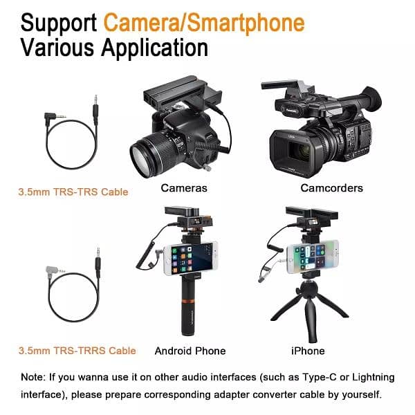 Comica Traxshot Super Cardioid Transformable Shotgun Microphone 5