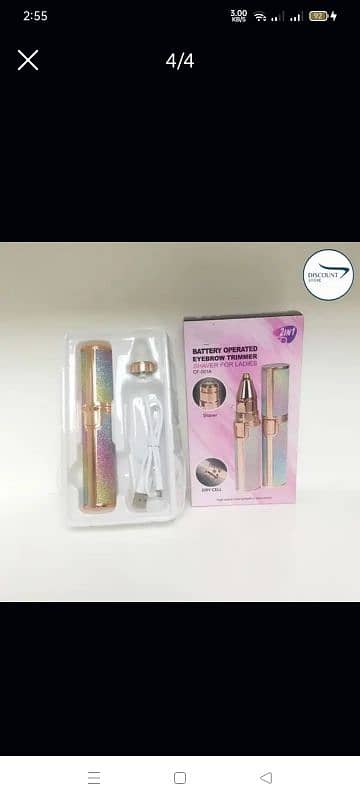 Flawless Eyebrow Hair Remover Rechargeable 3