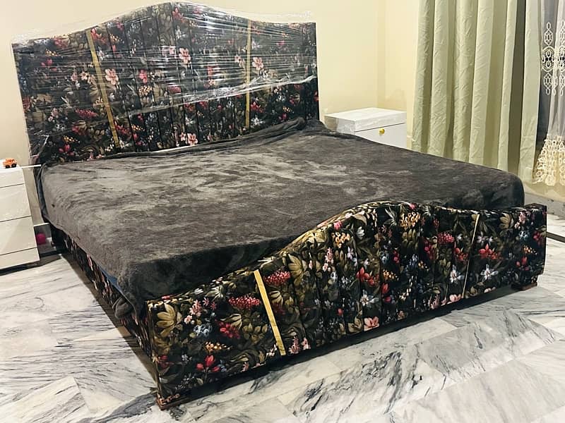 imported fabric bed 0