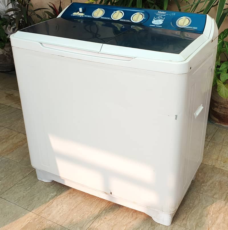 Haier Washing Machine HWM120-BS Full Size 12kg Double Twin Tub 1