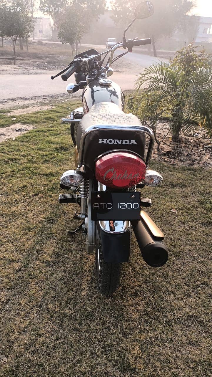 Honda CG 125 Special Edition 2024 7