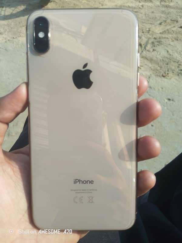 iPhone XS Max non pta 256 gb lush condition 0