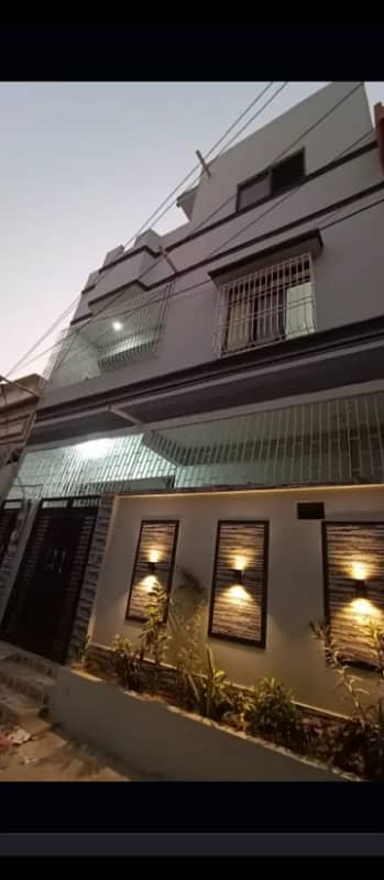 HOUSE FOR RENT G+2 SECTOR 5A3 NORTH KARACHI 0