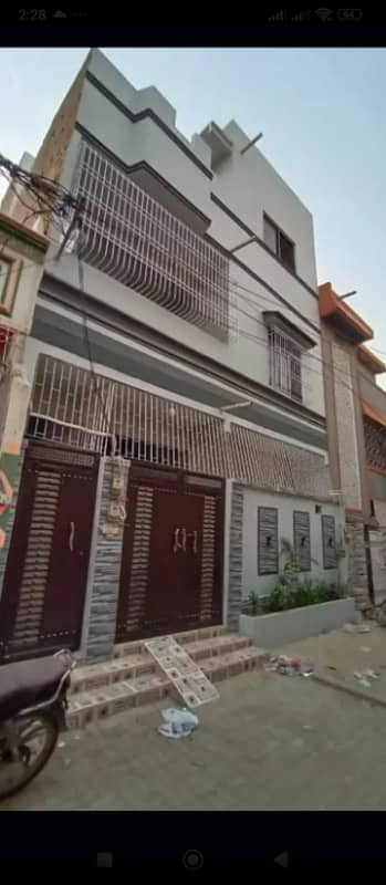 HOUSE FOR RENT G+2 SECTOR 5A3 NORTH KARACHI 3