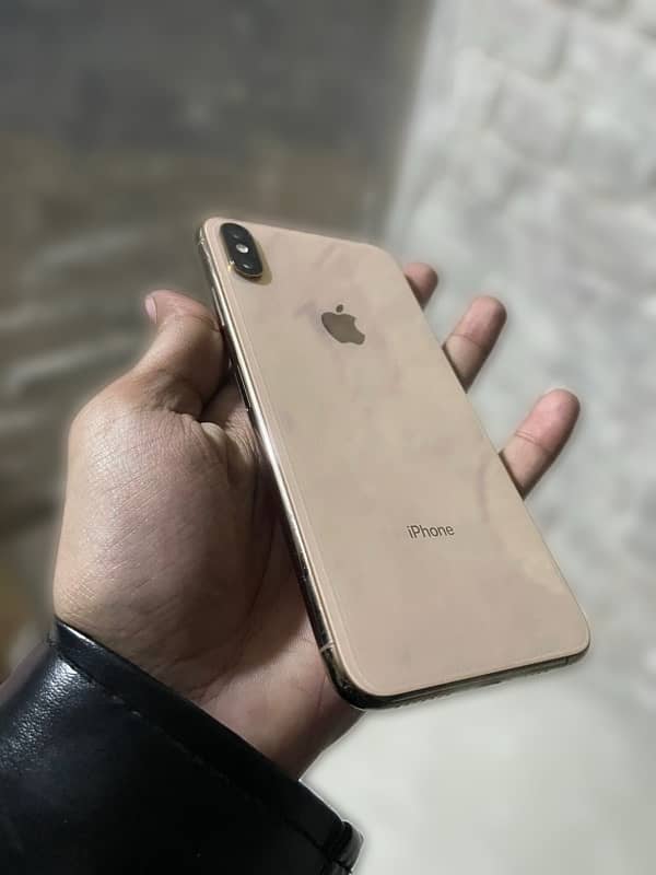 IPHONE XS MAX DUAL PTA APPROVED 64gb 1