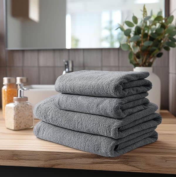 100% Cotton Bathroom Bath Towel (27x54 inches) More Colors Available 1