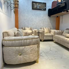 Italy Design / Golden Sofa / Brand New Sofa / Sofa Set