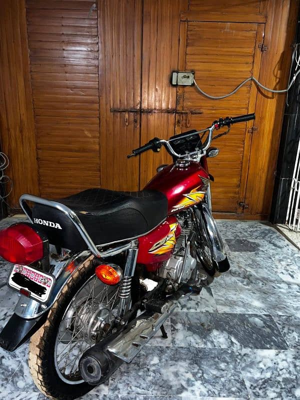 Honda CG 125 model 2021 all okay condition 1