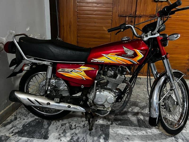 Honda CG 125 model 2021 all okay condition 2