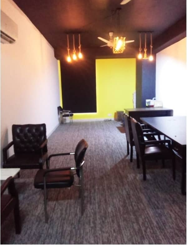 Area 560 square Feet Brand New Corporation Office Available For Rent in Gulberg 3 Lahore 2