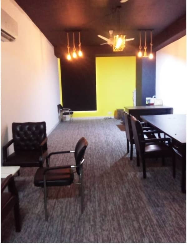 Area 560 square Feet Brand New Corporation Office Available For Rent in Gulberg 3 Lahore 3