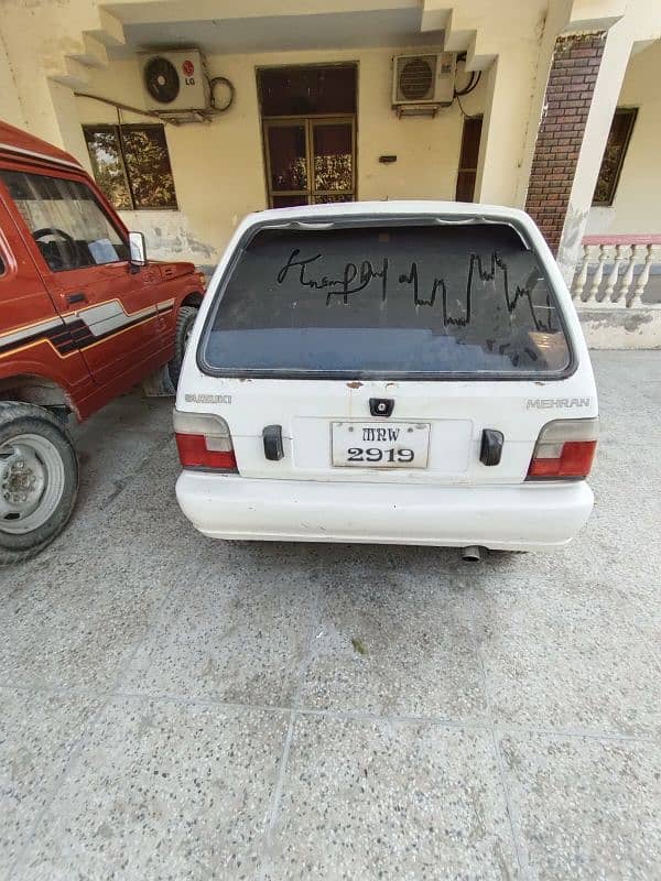 Model 1999 used car Mehran Minor touching 13