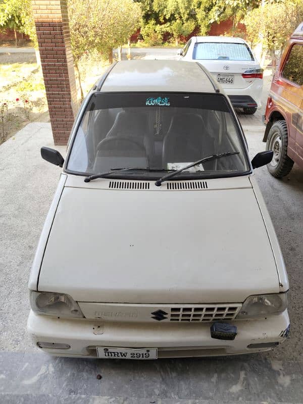 Model 1999 used car Mehran Minor touching 19