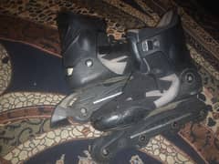 k2 carbon skating shoes in mint condition with safety kit