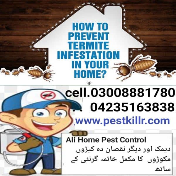 Termite/Deemak control treatment/Pest control  spray service fumigatio 1