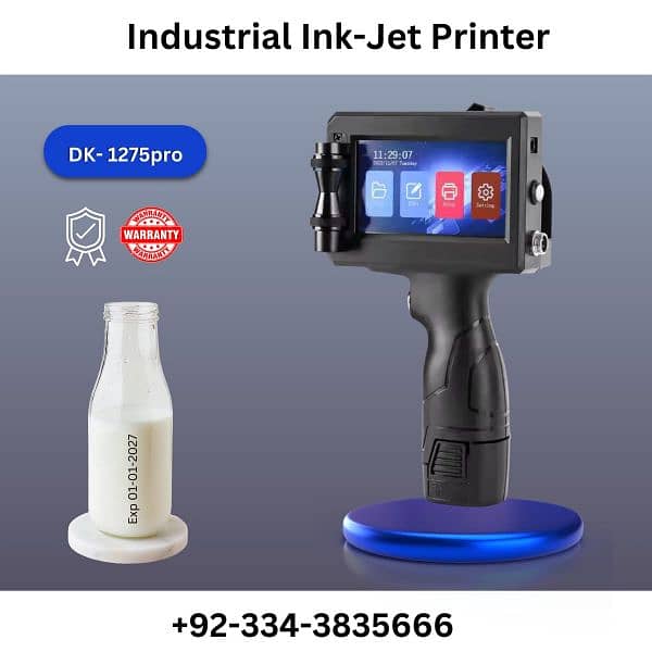 Expiry Date Printer| Handheld Inkjet Machine| Barcode/logo Printer 2