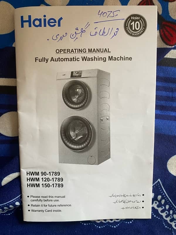 Only 1 month used Fully Automatic machine Hair 90-1789 model number 9