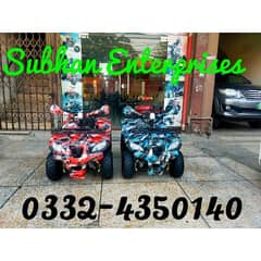 Zero Metre 124cc Sports BMW Atv Quad 4 Wheels Bike Delivery In All Pak