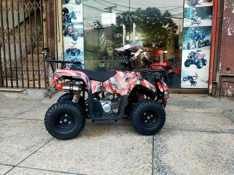 Zero Metre 124cc Sports BMW Atv Quad 4 Wheels Bike Delivery In All Pak 1