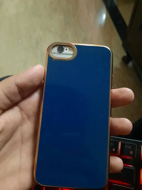 Iphone 6 with cover and wire 1