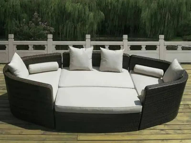 Garden chairs /rattan sofa sets /dining tables /UPVC outdoor furniture 14