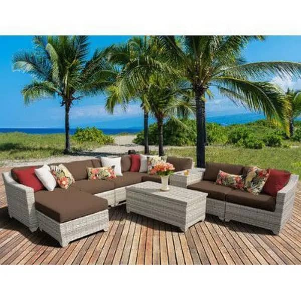 Garden chairs /rattan sofa sets /dining tables /UPVC outdoor furniture 18