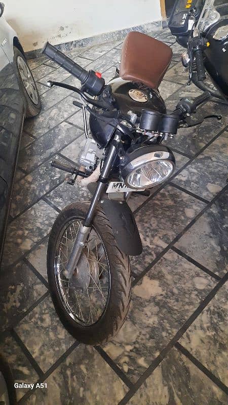 honda 125 converted into bobber bike 0