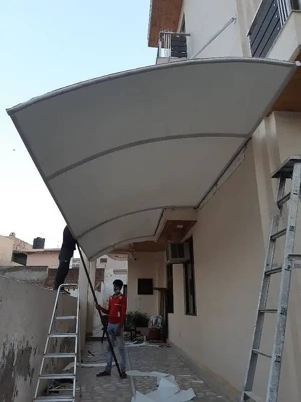 Car Parkingshed. | Canopy | Hallshed | warehouse | Wall mounted 7