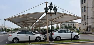 Car Parking shed. | Canopy | Hallshed | warehouse | Wall mounted