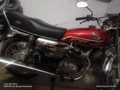 Honda CG 125S 2020 Silver Red Special Edition