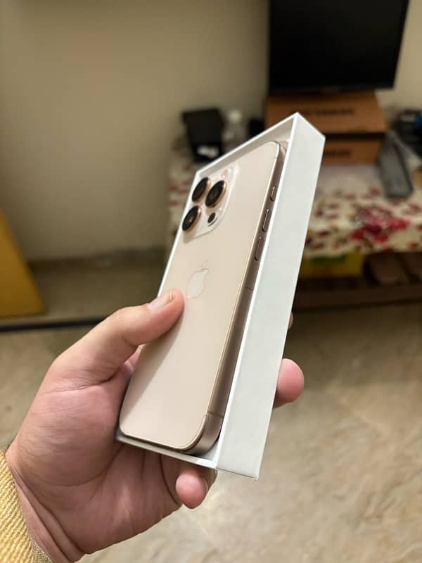 I phone 16pro(jv) 128gb only box open 1